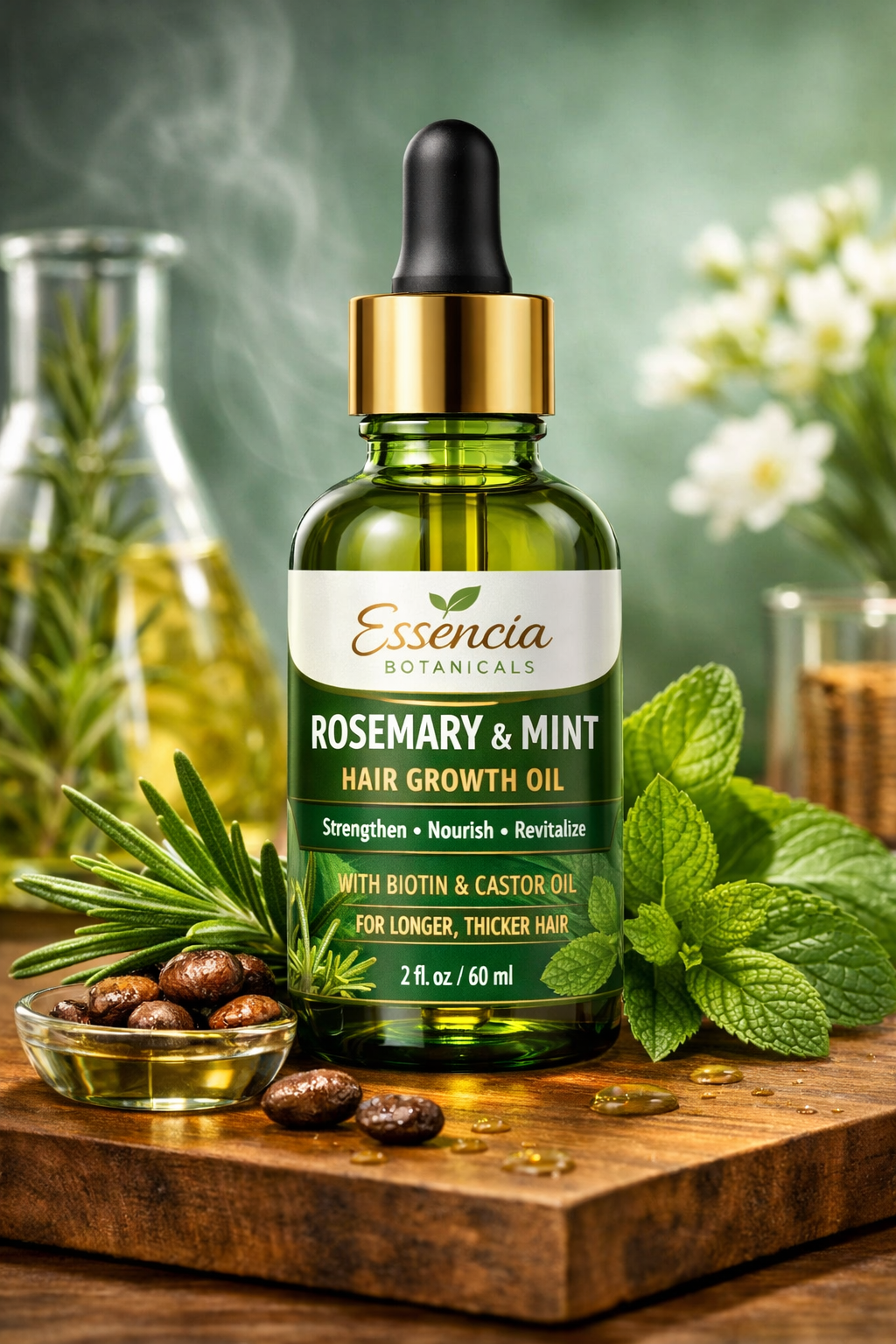 Aceite capilar intensivo para crecimient
